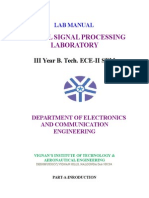 DSP Lab Manual Perfect