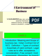 Indian Contract Act-John.V.Sugumaran