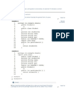 Review your answers, feedback, and question scores below. An asterisk (*) indicates a correct answer.    	Section 1  	(Answer all questions in this section)  	 	 	 	 	   	 	1.  	Which of the two diagrams below illustrate the general form of a Java program?    	  Mark for Review  (1) Points   	 	 	 	 	   	 	 	  Example A 	   	 	 	  Example B (*) 	   	 	 	 	 	   	 	 	 	 	 	Correct 	   	 	 	 	 	   	 	2.  	When importing another package into a class you must import the entire package as well as the package classes that will be called. True or False?	  Mark for Review  (1) Points   	 	 	 	 	   	 	 	  True 	   	 	 	  False (*) 	   	 	 	 	 	   	 	 	 	 	 	Correct 	   	 	 	 	 	   	 	3.  	Which of the following defines a driver class?	  Mark for Review  (1) Points   	 	 	 	 	   	 	 	  Contains a main method and other static methods. (*) 	   	 	 	  Contains classes that define objects. 	   	 	 	  Contains a main method, a package, static methods, and classes that define objects. 	   	 	 	  None o