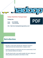 Best Hadoop Online Training 