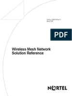 Wireless Mesh Network Solution Reference