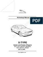 Jaguar Workshop Manual X-Type 2001-2009 PDF