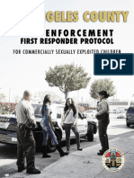 Los Angeles County Law Enforcement First Responder Protocol For CSEC