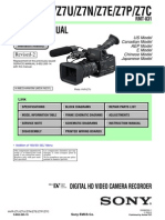 SONY HVR Z7 Camera Ver 1.5 Rev-2