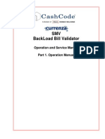 SMV Backload Bill Validator: Operation and Service Manual Part 1. Operation Manual