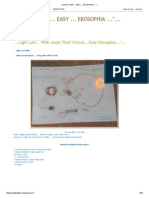 Joule Thief... Easy ... Ekosophia