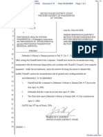 Emsley v. Providence Health System Washington - Document No. 15