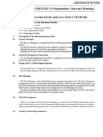 T-9-Organization Chart and Manning Schedule