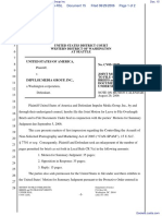 United States of America v. Impulse Media Group Inc - Document No. 15