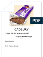 Cadbury Marketing Strategy