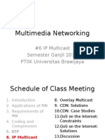 Multimedia Networking: #6 IP Multicast Semester Ganjil 2012 PTIIK Universitas Brawijaya