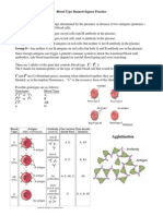 Blood Type Punnett Square Practice