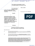 BLACKWATER SECURITY CONSULTING, LLC Et Al v. WESTCHESTER SURPLUS LINES INSURANCE COMPANY Et Al - Document No. 33