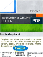 Lesson 1: Introduction To GRAPHIC Design