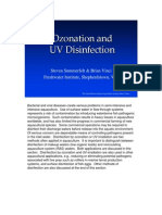 Ozonization and Uv Disinfection