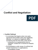 Conflict Negotiation