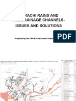 Karachi Rains Drainage Issues Solutions by Arif Hasan