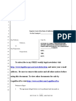 Sample Petition To Compel Arbitration For California