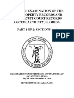 Osceola County Real Property Records Forensic Examination