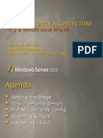 Iis 6.0 Security Architecture