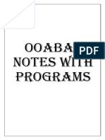 Ooabap Notes With Programs