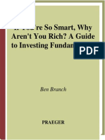 If You'Re So Smart, Why Aren't You Rich - A Guide To Investing Fundamentals