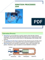 Bulk Deformation Processes - Extrusion