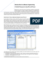 Microsoft Project Notes