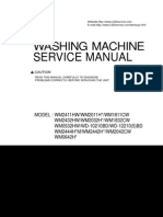 Washing Machine: Service Manual