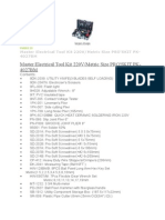 Electronic Tool Kit