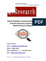 Global Radiation Hardened Electronics & Semiconductors Industry 2015 Market Research Report