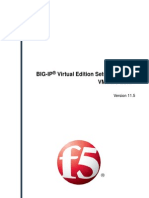 BIG-IP® Virtual Edition Setup Guide For VMware ESXi - 11.5