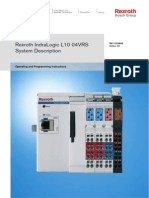 Rexroth Indralogic L10 04Vrs System Description: Operating and Programming Instructions