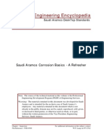 Engineering Encyclopedia: Saudi Aramco Corrosion Basics - A Refresher