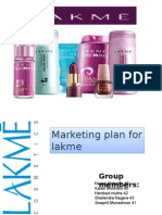 Lakme Marketing Plan 