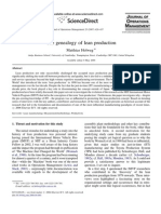 The Genealogy of Lean Production