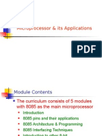 Microprocessor & Its Applications