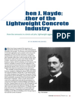 Father of The Lightweight Concrete Industry