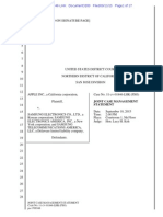 15-09-11 Apple-Samsung Joint Case Management Statement