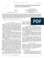 Performance Analysis of Different Classification Methods in Data Mining For Diabetes Dataset Using WEKA Tool