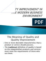 Quality Improvement