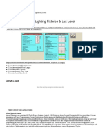 Calcualte Number of Lighting Fixtures & Lux Level - Electrical Notes & Articles