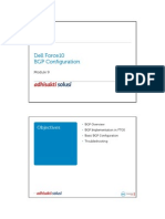 Dell FTOS 09 BGP Configuration