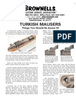 Turkish Mauser Info