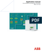 1MRK506168-UEN A en Application Manual Line Distance Protection Terminal REL511 2.5