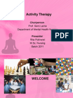 Activity Therapy