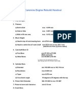 TC Engine Rebuild Handout