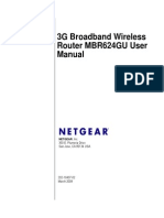 3G Broadband Wireless Router MBR624GU User Manual:, Inc. 350 E. Plumeria Drive San Jose, CA 95134 USA