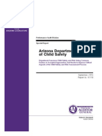 Special Report: A REPORT TO THE ARIZONA LEGISLATURE Debra K. Davenport Auditor General Performance Audit Division Arizona Department of Child Safety