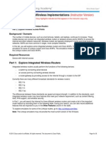 4.1.2.10 Lab - Investigating Wireless Implementations - ILM PDF